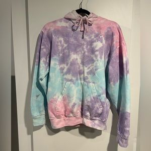 Barstool | Chicks in the Office Barstool Tie-dye Hoodie | S